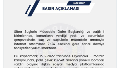 EGM: “Provokatif paylaşım yapan 12 hesap yöneticisinin tespiti yapıldı”