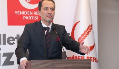 Erbakan: “Bütün bir camianın töhmet altında bırakılması yanlış”