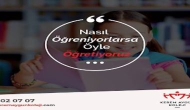 Kerem Aygün Koleji Kaliteli ve Farklı Eğitimi ile Gündemde!