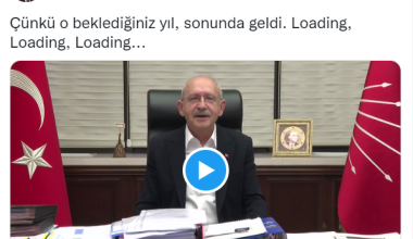 Kılıçdaroğlu: “Bay Kemal’i bekleyin, iyi seneler”