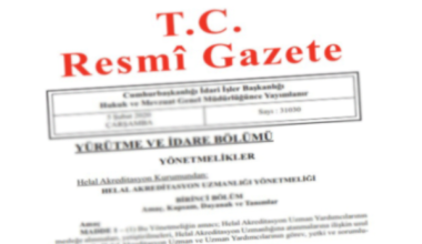 Resmi Gazete başlıkları