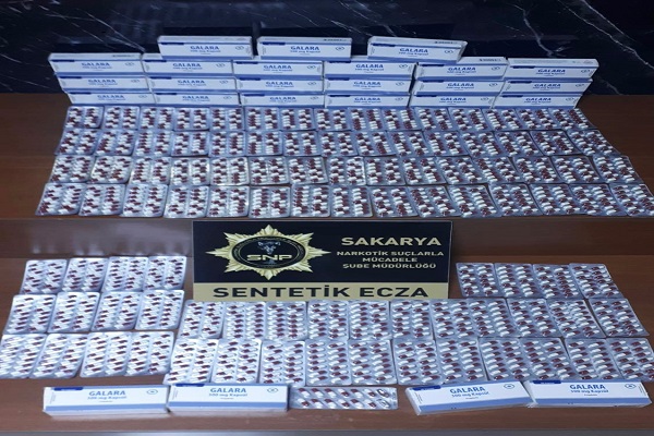 Sakarya’da uyuşturucu operasonu