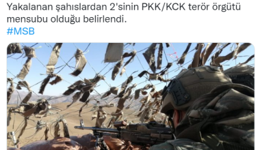 Türkiye’ye yasa dışı yollarla geçmeye çalışan 7 kişi yakalandı