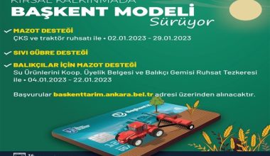 Ankara’da mazot ve sıvı gübre desteği başlıyor