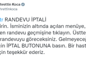 Bakan Koca’dan MHRS açıklaması