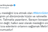 Kılıçdaroğlu’dan ‘Metin Göktepe’ paylaşımı