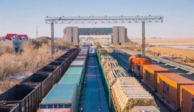 Xinjiang sınır kapısından Avrupa’ya giden tren sayısı 7 bini geçti