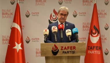 Zafer Partisi Sözcüsü Şehirlioğlu: “Tertemiz Türkiye parolasıyla adalet diyoruz”