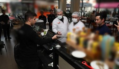 2 bin 242 Gıda İşletmesi Kontrol Altında