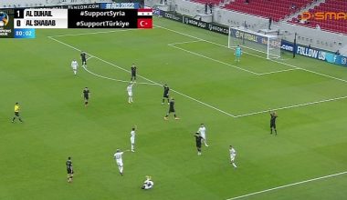 Asya Şampiyonlar Ligi Çeyrek Final Karşılaşmalarında Türkiye ve Suriye'ye Destek Mesajı