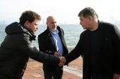 Başkan Tugay ve amatör kulüplerden dayanışma buluşması