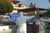 Deprem bölgesi hastalık ve haşere oluşumuna karşı ilaçlanıyor