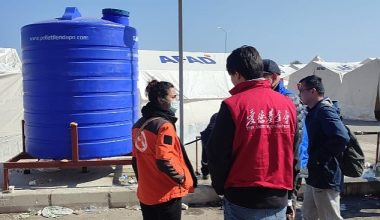 Hayata Destek Derneği, Afet Bölgesinde Temiz Su ve Hijyenin Önemine Dikkat Çekiyor