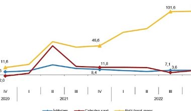 İstihdam endeksi yıllık %7,3 arttı
