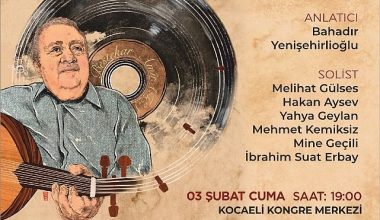 Kocaeli’nin değerlerinden Amir Ateş’e saygı gecesi