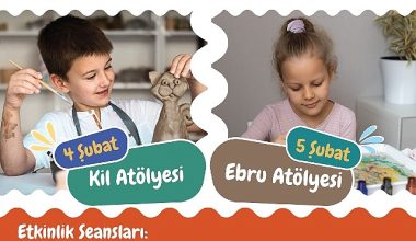 Palladium Ataşehir AVM, şubat ayında da  çocuklar için renkli atölyelere ev sahipliği yapacak