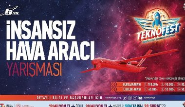 TEKNOFEST İnsansız Hava Araçları Yarışması’na Başvurular Yeniden Açıldı