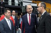 VakıfBank Spor Kulübü, Gençlik ve Spor Bakanı Dr. Mehmet Muharrem Kasapoğlu ve Kars’ın genç sultanlarını ağırladı