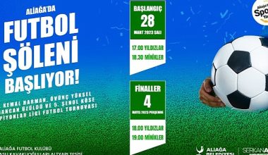 Aliağa'da Futbol Şöleni Başlıyor
