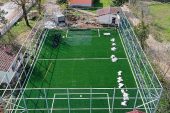 Büyükşehir, köylere futbol sahası kazandırıyor