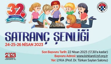 Geleceğin Kasparovları bu şenlikte!