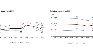 İşsizlik oranı %10,4 seviyesinde gerçekleşti