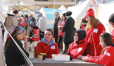 Kızılay'dan Afetzedelere Yönelik Psikososyal Destek