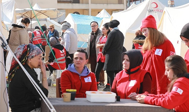 Kızılay'dan Afetzedelere Yönelik Psikososyal Destek