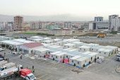 MÜSİAD Destekleri İle Hatay'da İnşa Edilen Sahra Hastanesi, Hasta Kabulüne Başladı