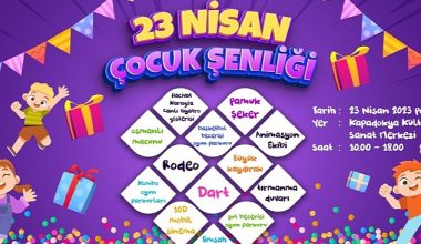 Nevşehir Belediyesi'nden Çocuklara 23 Nisan Hediyesi