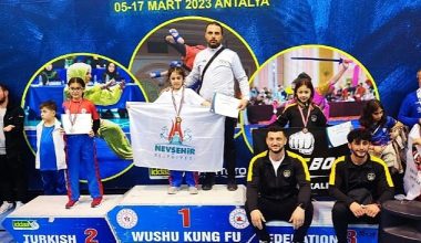 Nevşehir  Sporcuları Wushu Kung-Fu Türkiye Şampiyonası'ndan 18 Madalya İle Döndü