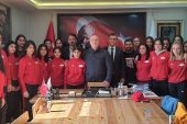 Şampiyonlardan Saray Belediyesi'ne ziyaret