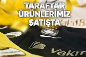 Taraftar ürünleri satışta