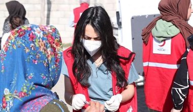 Tıp Bayramında Kızılay Hekimleri Afet Bölgesinde