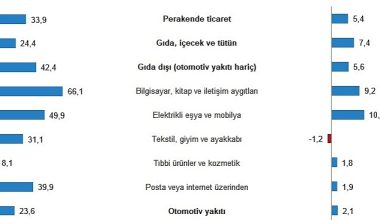 TÜİK: Perakende Satış Endekslerini Açıkladı