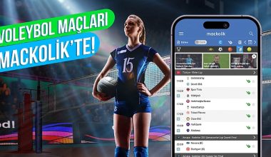 Voleybol rekabeti Mackolik'te yaşanacak