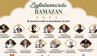 Zeytinburnu Kültür Sanat'ta Ramazan Etkinlikleri Başlıyor