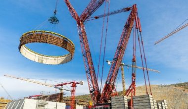 Akkuyu NGS'nı̇n 2'nci Ünitesi'nde İç Koruma Kabuğunun Dördüncü Katmanının Kurulumu Tamamlandı