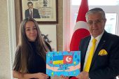 Başkan Topaloğlu'na Türkiye-Ukrayna Temalı Resim