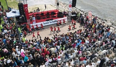 Bayraklı'da binlerce çocukla 23 Nisan coşkusu!