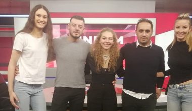 Beşiktaş Ceylan Voleybol Takımı D-Smart'ta Yayınlanan Gündem Özel Programına Konuk Oldu