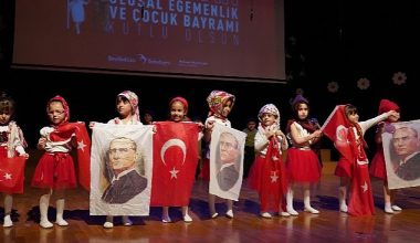 Beylikdüzü'nde Çocukların 23 Nisan Coşkusu