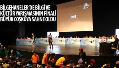 Bilgehaneler'de Bilgi ve Kültür Yarışmasının Finali Büyük Coşkuya Sahne Oldu