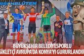 Büyükşehir Belediyesporlu Bisikletçi Avrupa'da Konya'yı Gururlandırdı