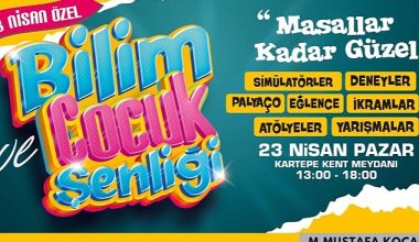 Kartepe'de 5. Bilim ve Çocuk Şenliği
