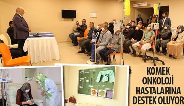 KOMEK Onkoloji Hastalarına Destek Oluyor