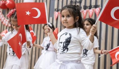Konaklı miniklerden gururlandıran 23 Nisan kutlaması