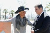 Meksikalı Roberto Depremdeki İzlenimlerini Karşıyaka'da Resmetti