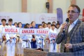 Nevşehir Belediye Başkanı Dr. Mehmet Savran, Okul Sporları Judo Yıldızlar Kız – Erkek Türkiye Birinciliği Müsabakaları açılış törenine katıldı