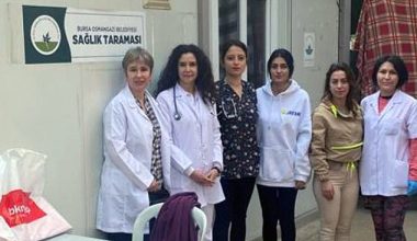 Osmangazi'den deprem bölgesinde sağlık taraması